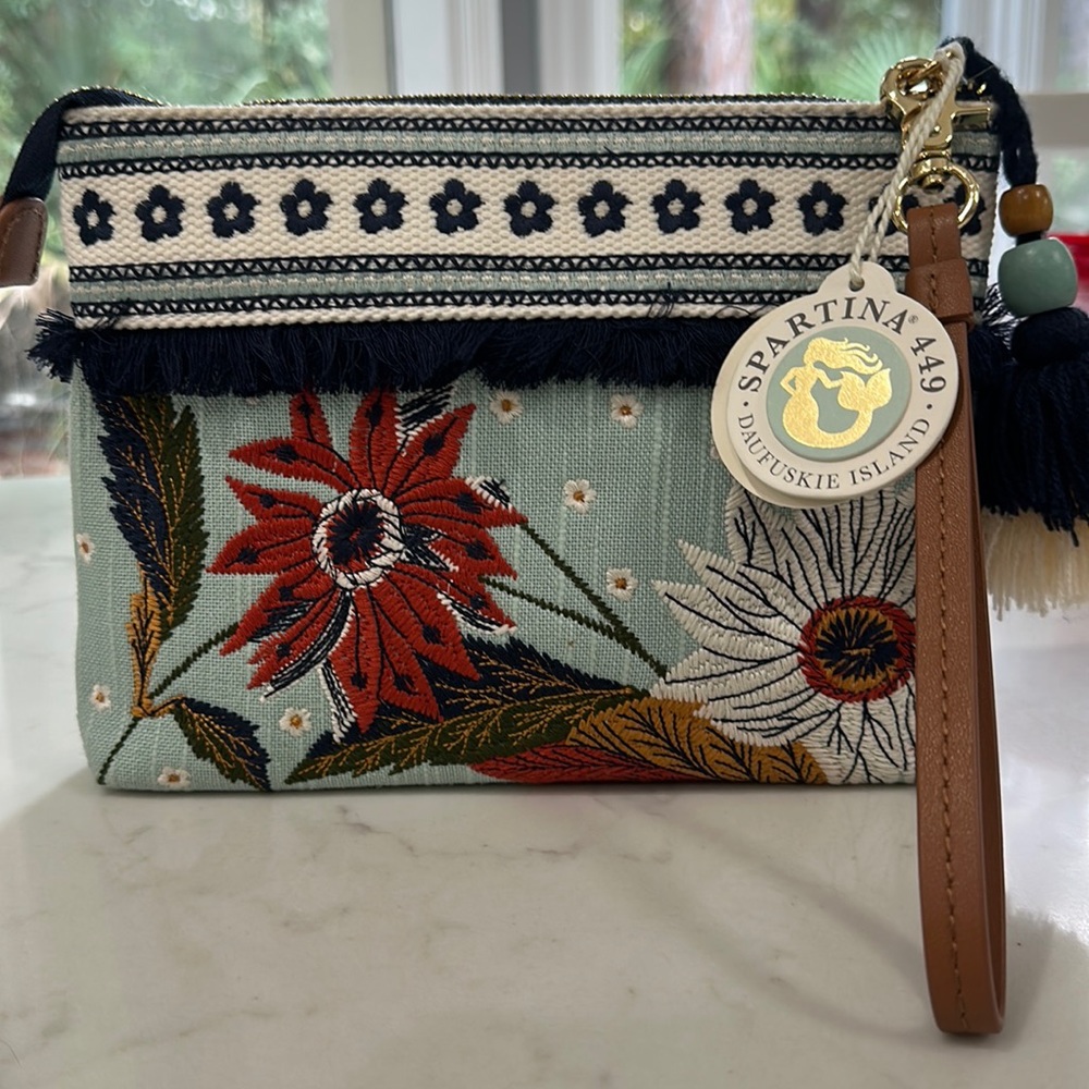 NWT Spartina Wristlet